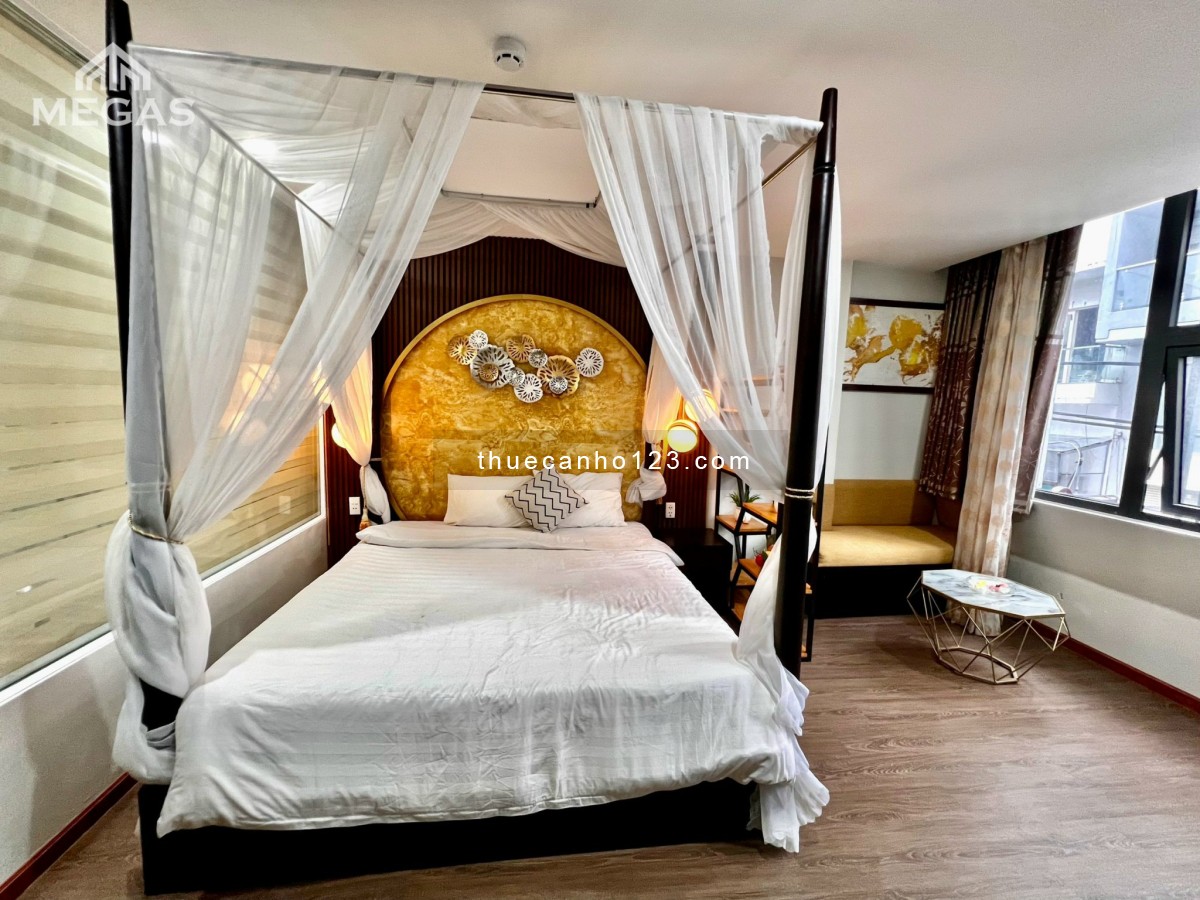 Căn hộ dịch vụ Luxury đỉnh nhất Tháng 7 ngay quận trung tâm, Full nội thất, View đẹp