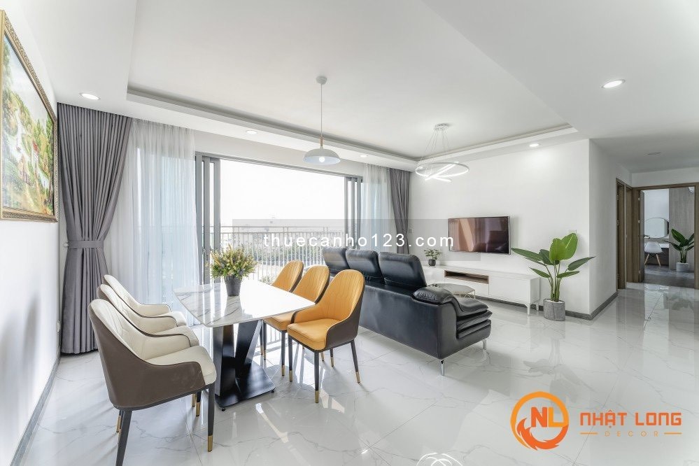 Cho thuê nhanh căn hộ cao cấp 3PN, Diện tích 121m2 tại chung cư cao cấp Palm Heights