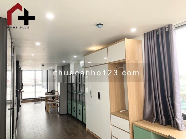Cho thuê căn hộ 110m2 full đồ, 1PN 1PK – Mặt phố view hồ Phạm Huy Thông, giá 15 triệu