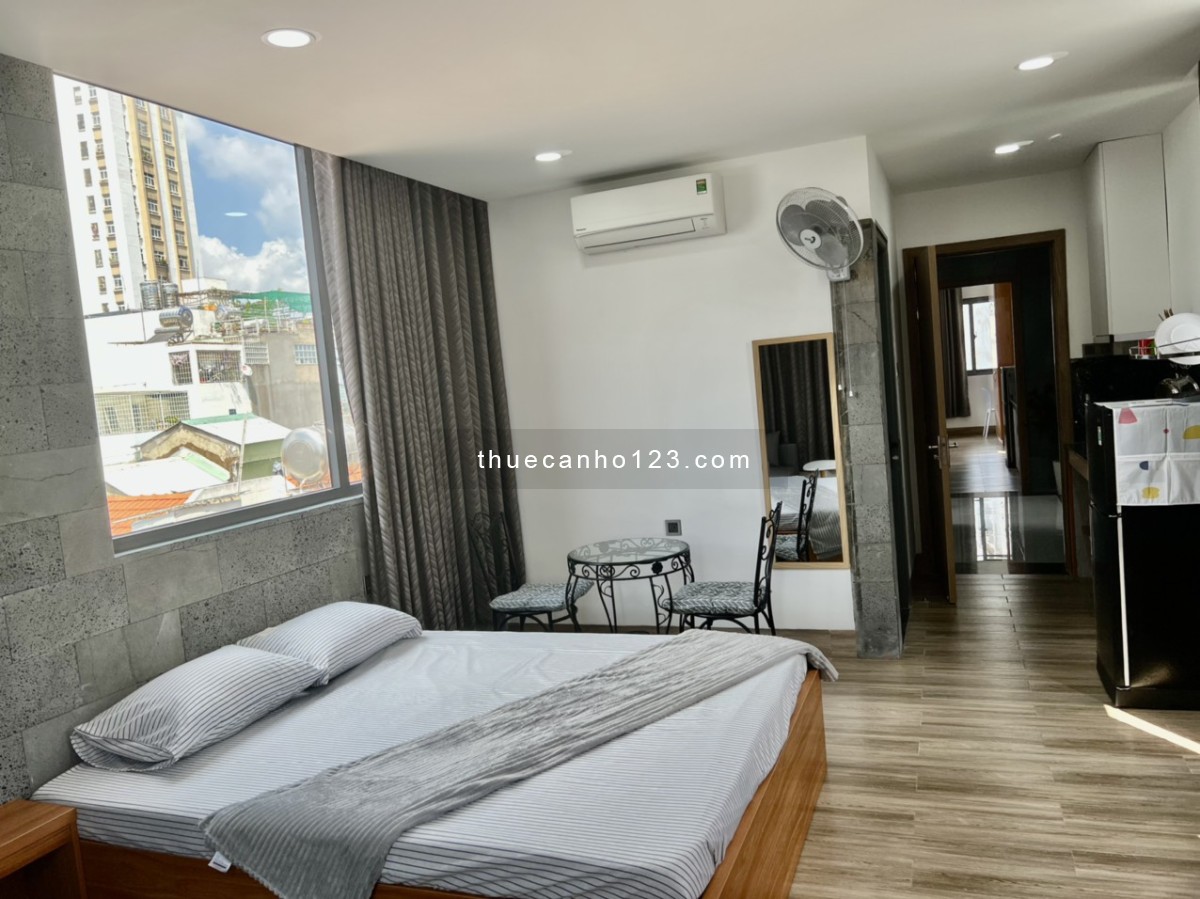 Căn hộ full nội thất thang máy gần Pearl Plaza dtsd 35m2