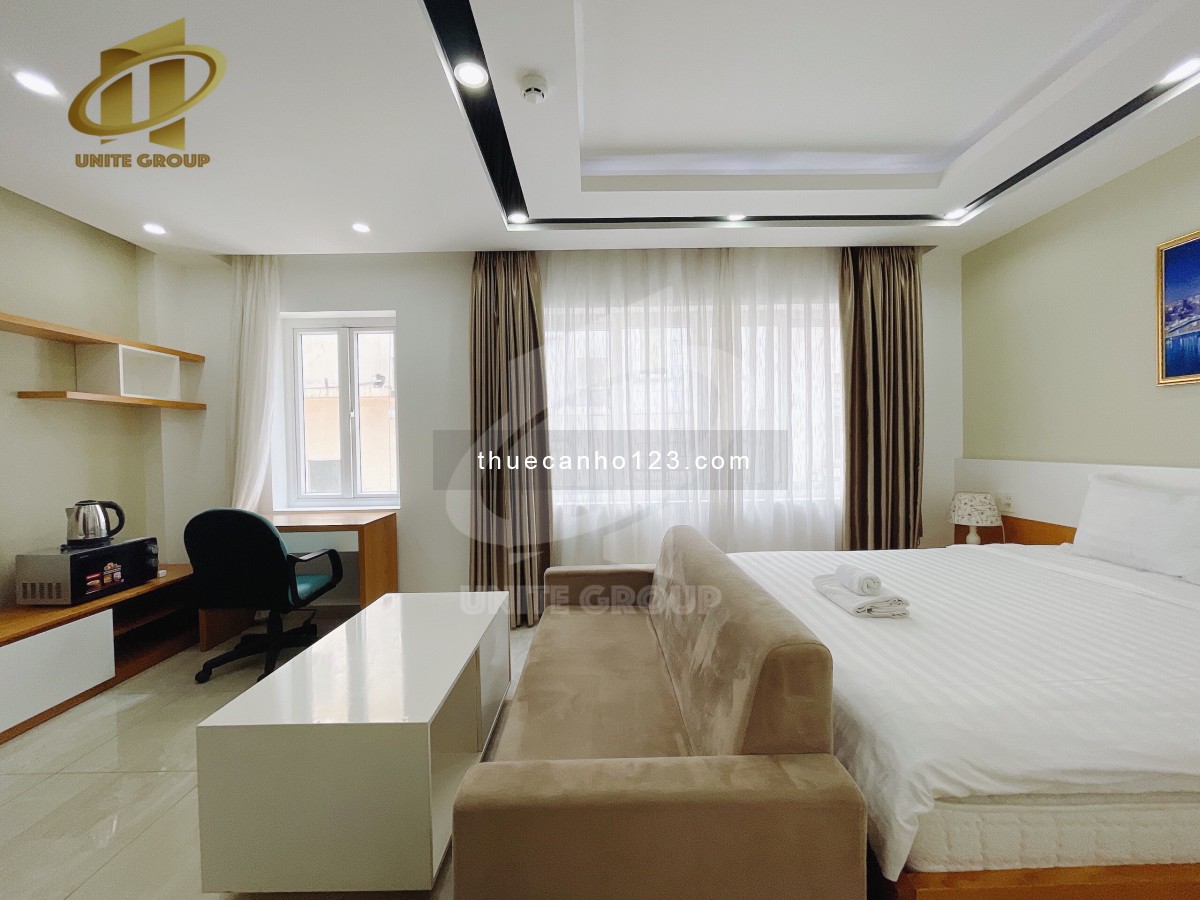 Căn hộ Studio full nội thất, ban công thoáng mát, sạch đẹp gần SC Vivo, TDTU, RMIT