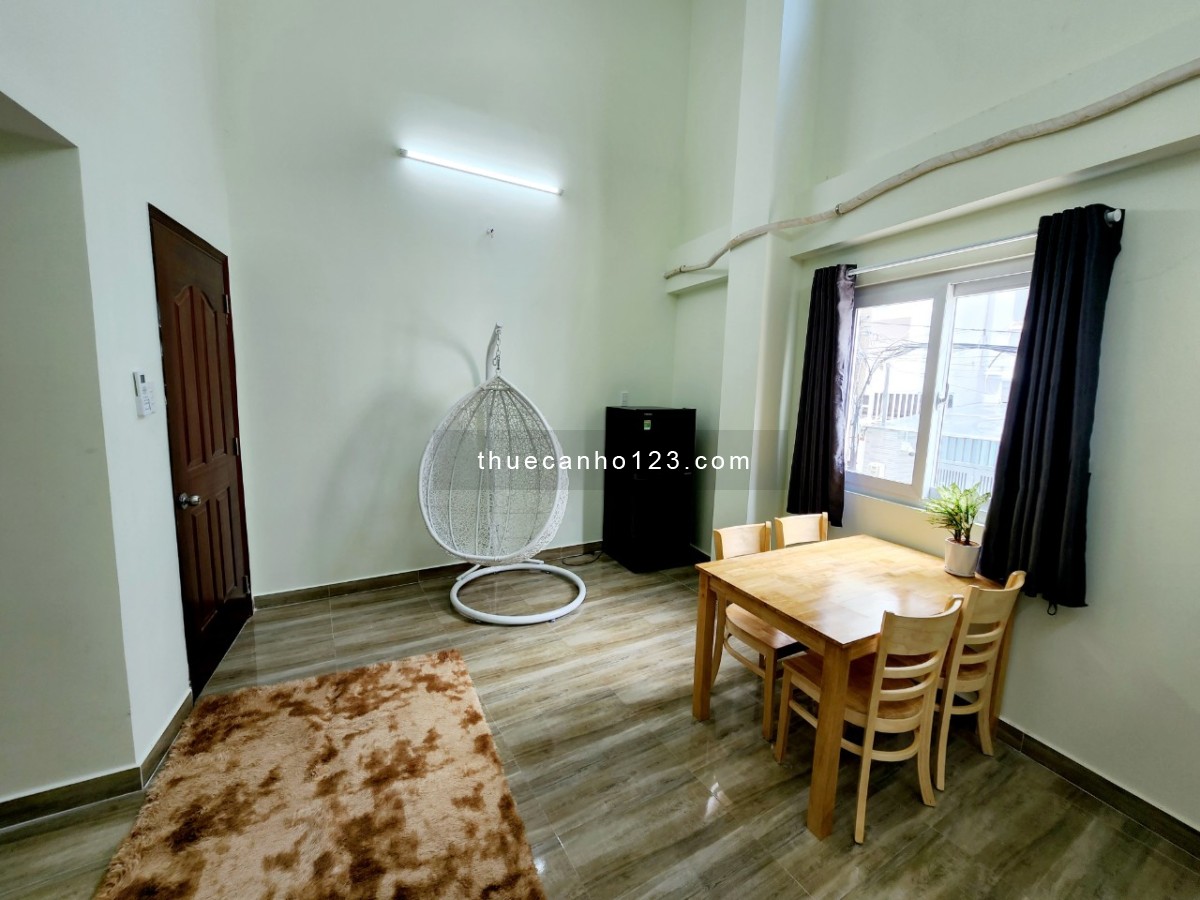 Cho thuê căn hộ Studio full nội thất tại Chu Văn An, Bình Thạnh