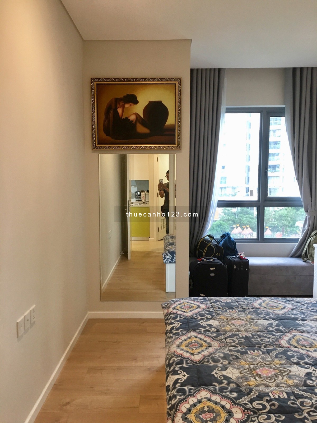 Đảo Kim Cương- Cho thuê căn hộ 1pn 1wc