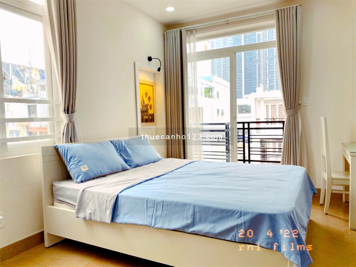 CHDV Studio balcony bự chà bá đầy đủ tiện nghi, ánh sáng tự nhiên