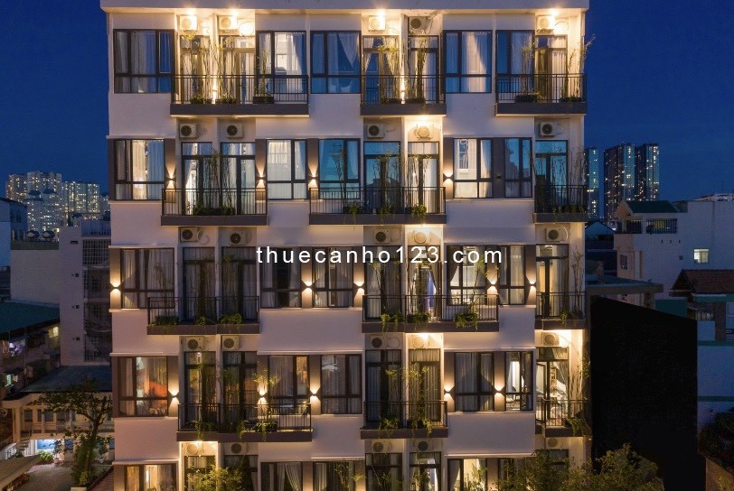 Cho thuê căn hộ Duplex cao cấp có ban công gần Vinhomes Bason, Cầu Thị Nghè