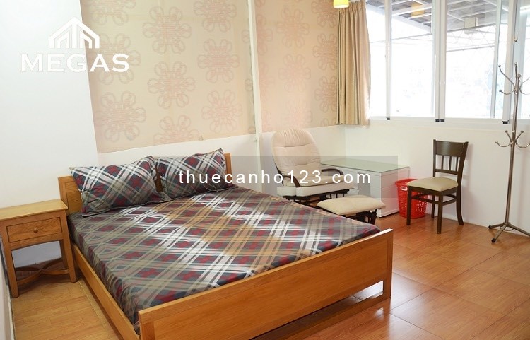 Căn hộ đầy đủ nội thất có ban công, của sổ lớn ngay Nguyễn Trãi Q1 giá chỉ từ 7 triệu