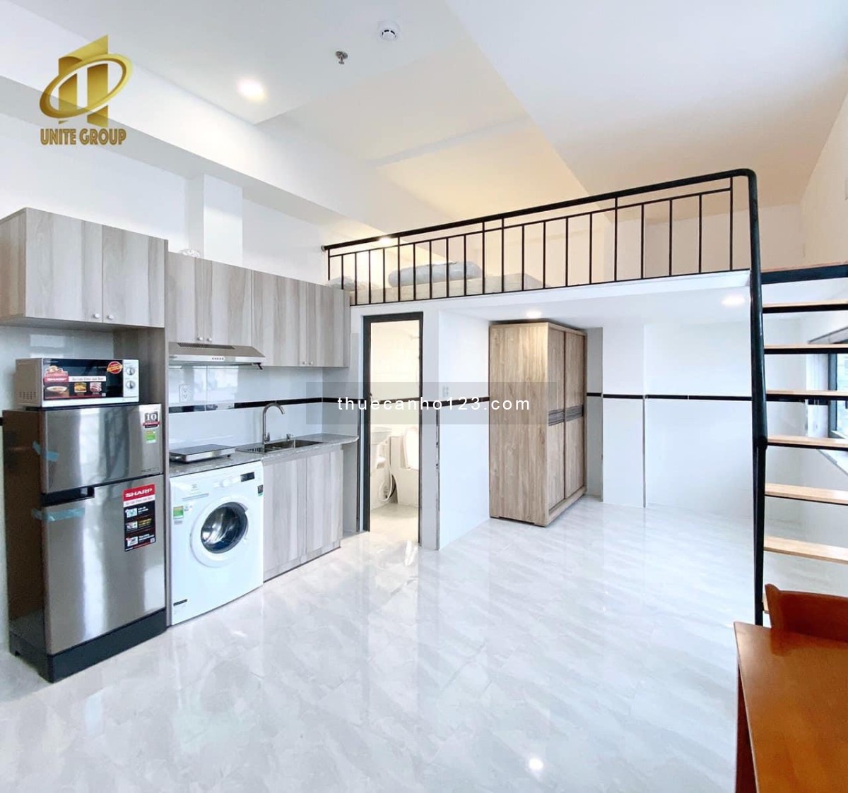 Cho thuê căn duplex studio ban công 1 pn, Kênh Tẻ, TDTU, RMIT, Lotte Mart Quận 7