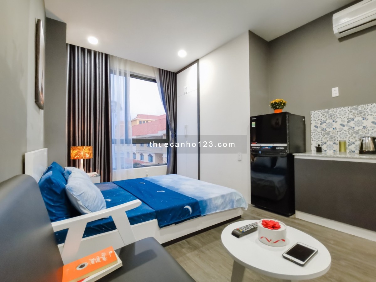 Căn hộ 30m2 xinh xắn tone sang full nội thất gần NowZone