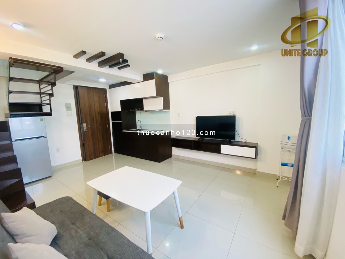 Duplex Studio 1PN 2PN Full nội thất chợ Tân Mỹ