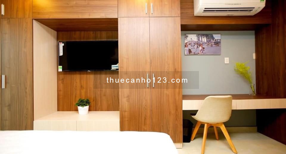 Căn hộ 40m2 FullNT city view Quận 3 checkin được ngay.