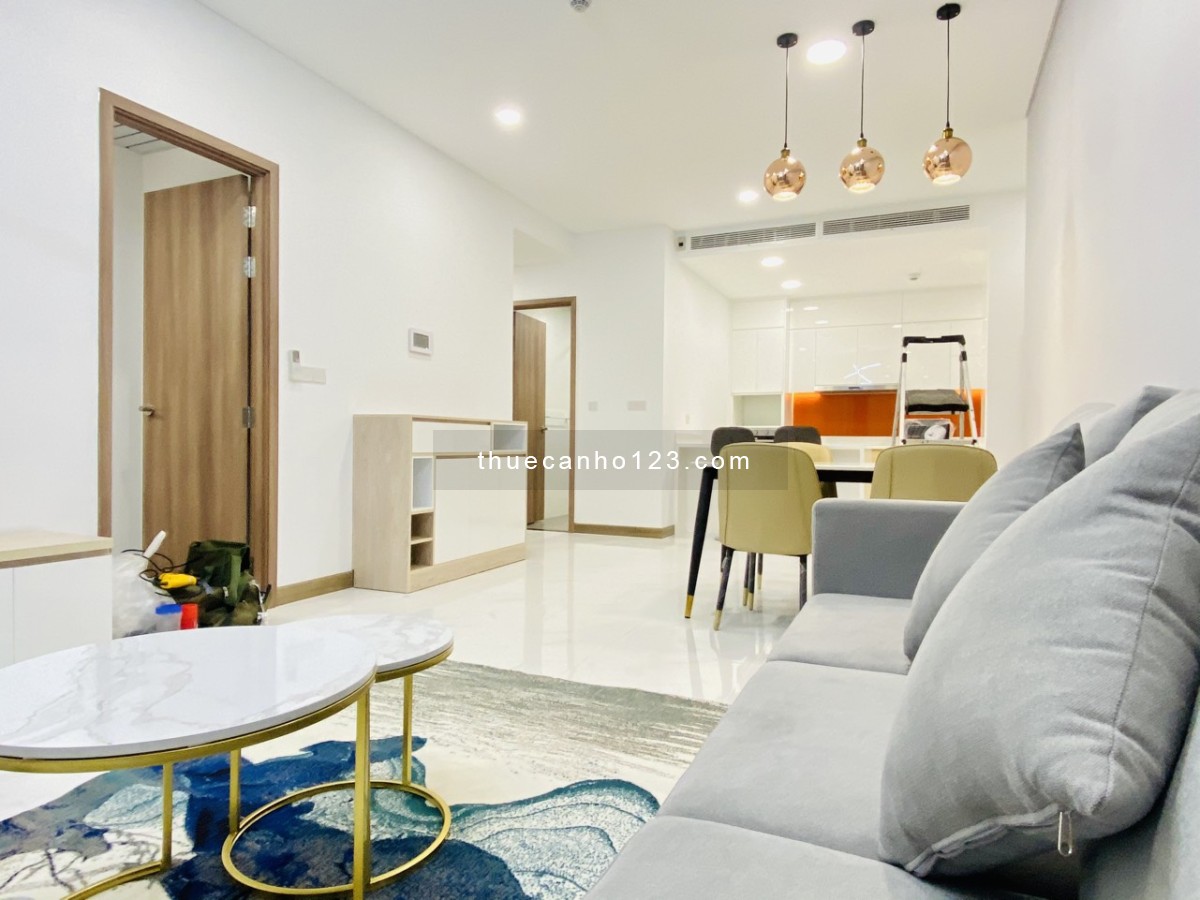 Căn hộ cao cấp 2 phòng ngủ ĐẸP cho thuê chung cư Sunwah Pearl