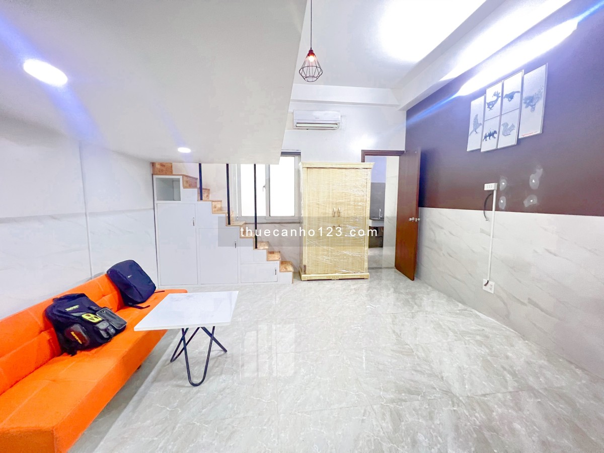Căn hộ Duplex full nội thất rộng 45m2 ở Phường 13 Tân Bình