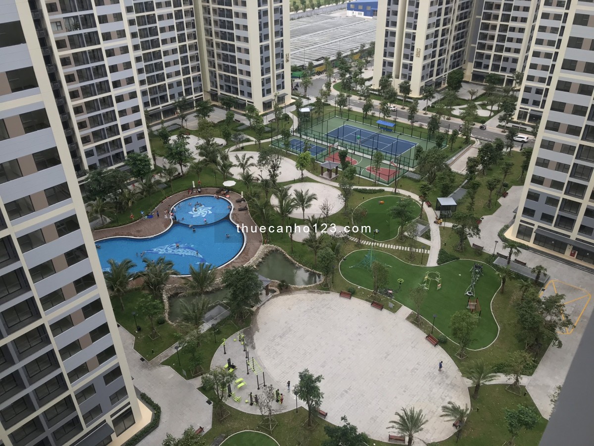 Cần cho thuê gấp căn hộ 1PN+1 (47,2 m2) tầng cao view đẹp dự án Vinhome Grand Park LH 0767282186