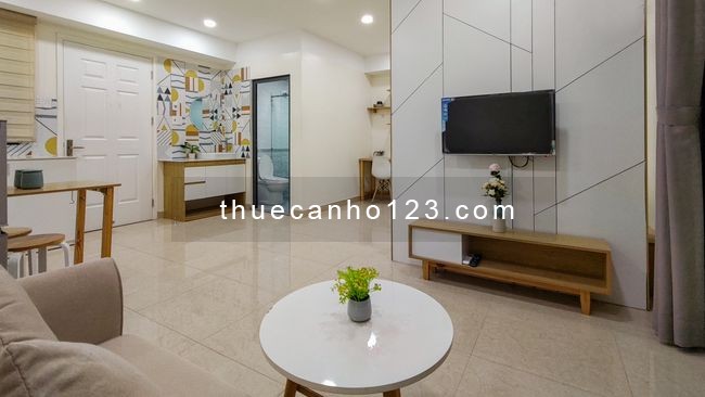 Căn studio 37m2 rộng, thoáng, sạch sẽ, đủ nội thất gần Lotte Quận 7