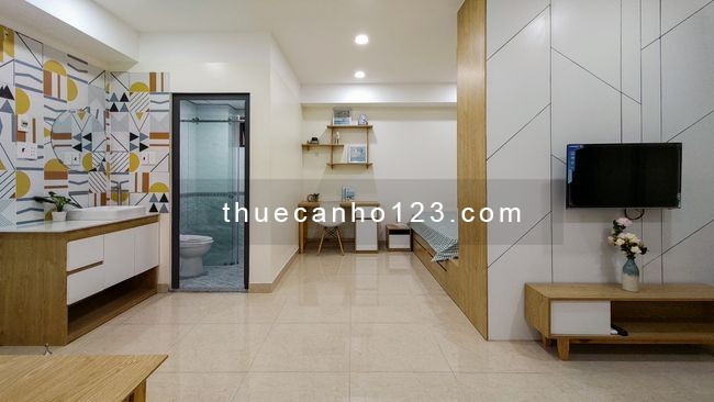 Căn studio 37m2 rộng, thoáng, sạch sẽ, đủ nội thất gần Lotte Quận 7