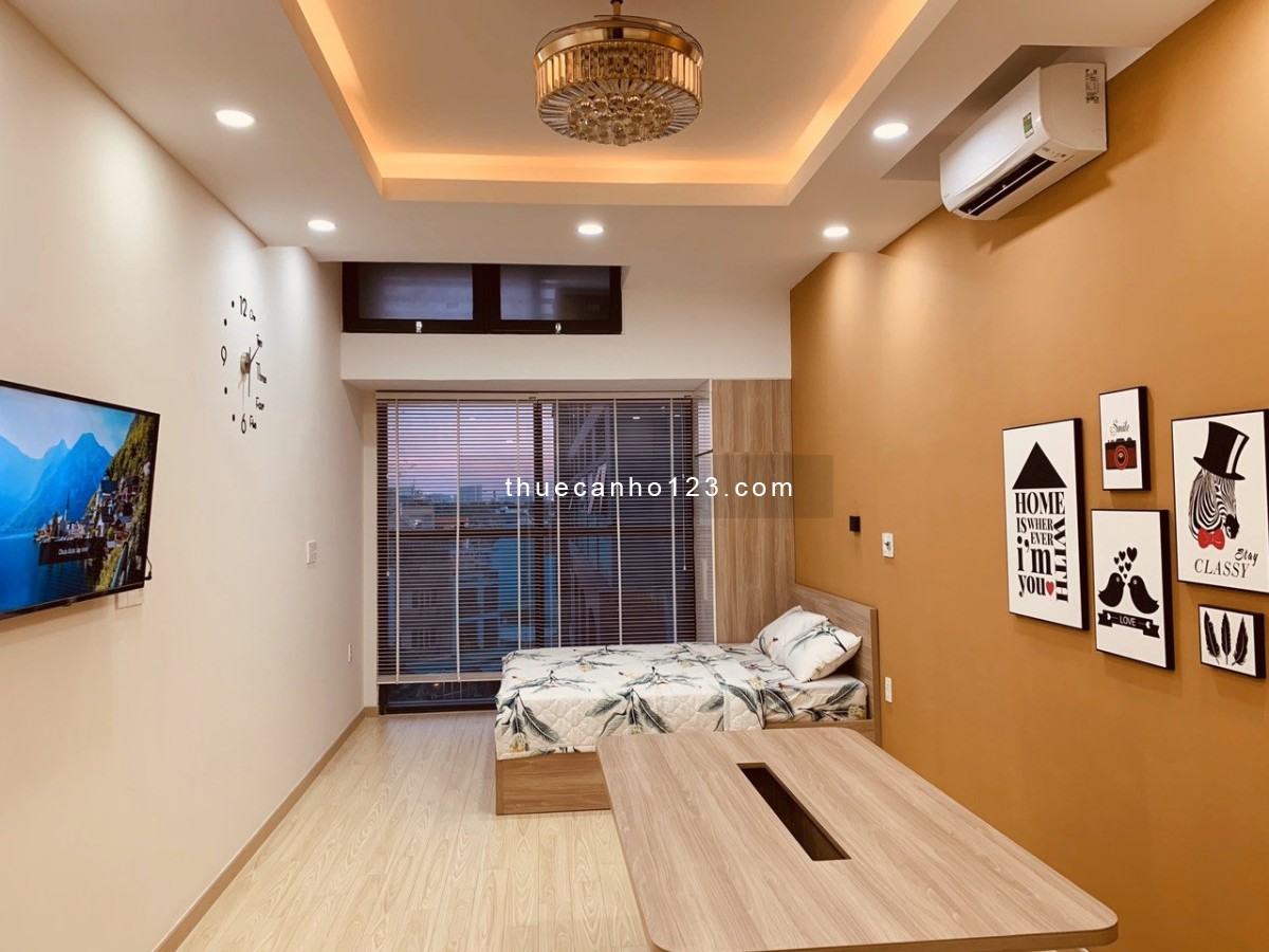 Studio Xinhh diện tích 35m2 full giá 11 triệu bao phí The Sun Avenue