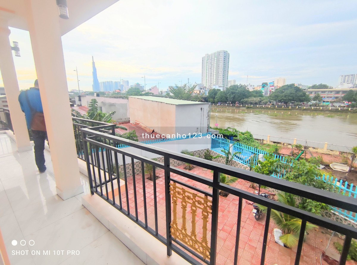 Khai trương căn hộ biệt thự sân vườn view sông không giới hạn người và xe, gần ĐH Văn Lang CS3