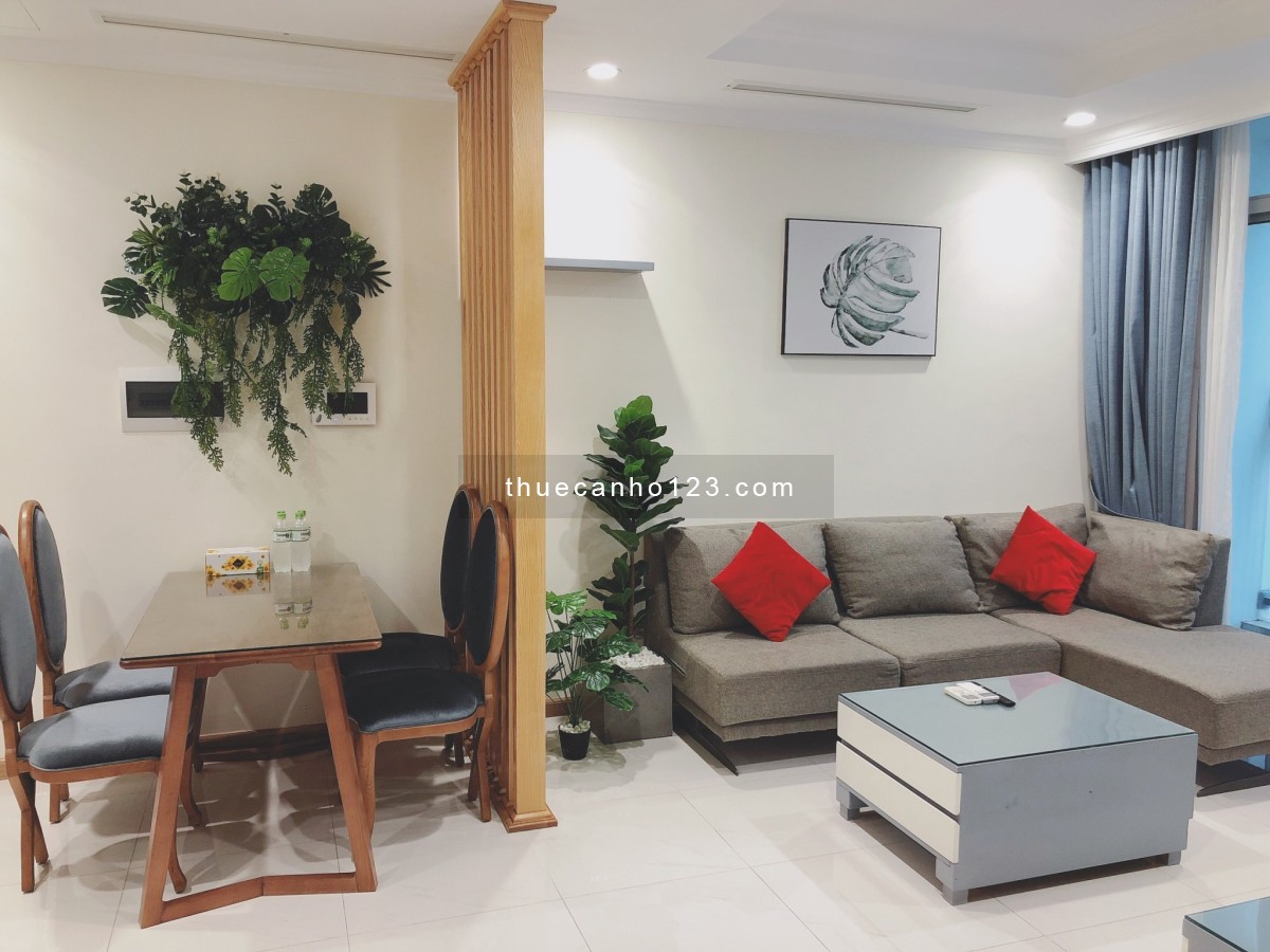 Cần cho thuê căn hộ 2 phòng ngủ Vinhomes Central Park 88m2 full nội thất đẹp