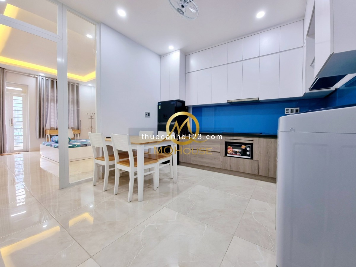 Siêu phẩm 1 phòng ngủ bancol mới 100% ngay Cư Xá Bắc Hải