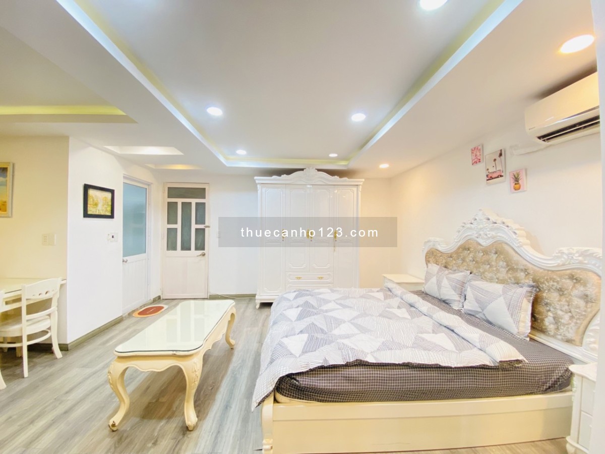 Cho thuê căn hộ Studio Balcony Full nội thất tại Nguyễn Thị Minh Khai