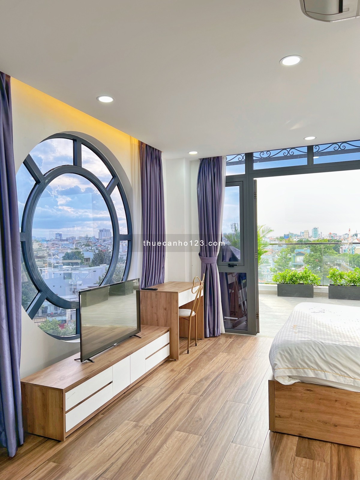 Căn hộ cao cấp Balcony siêu thoáng - view sông Trường Sa.