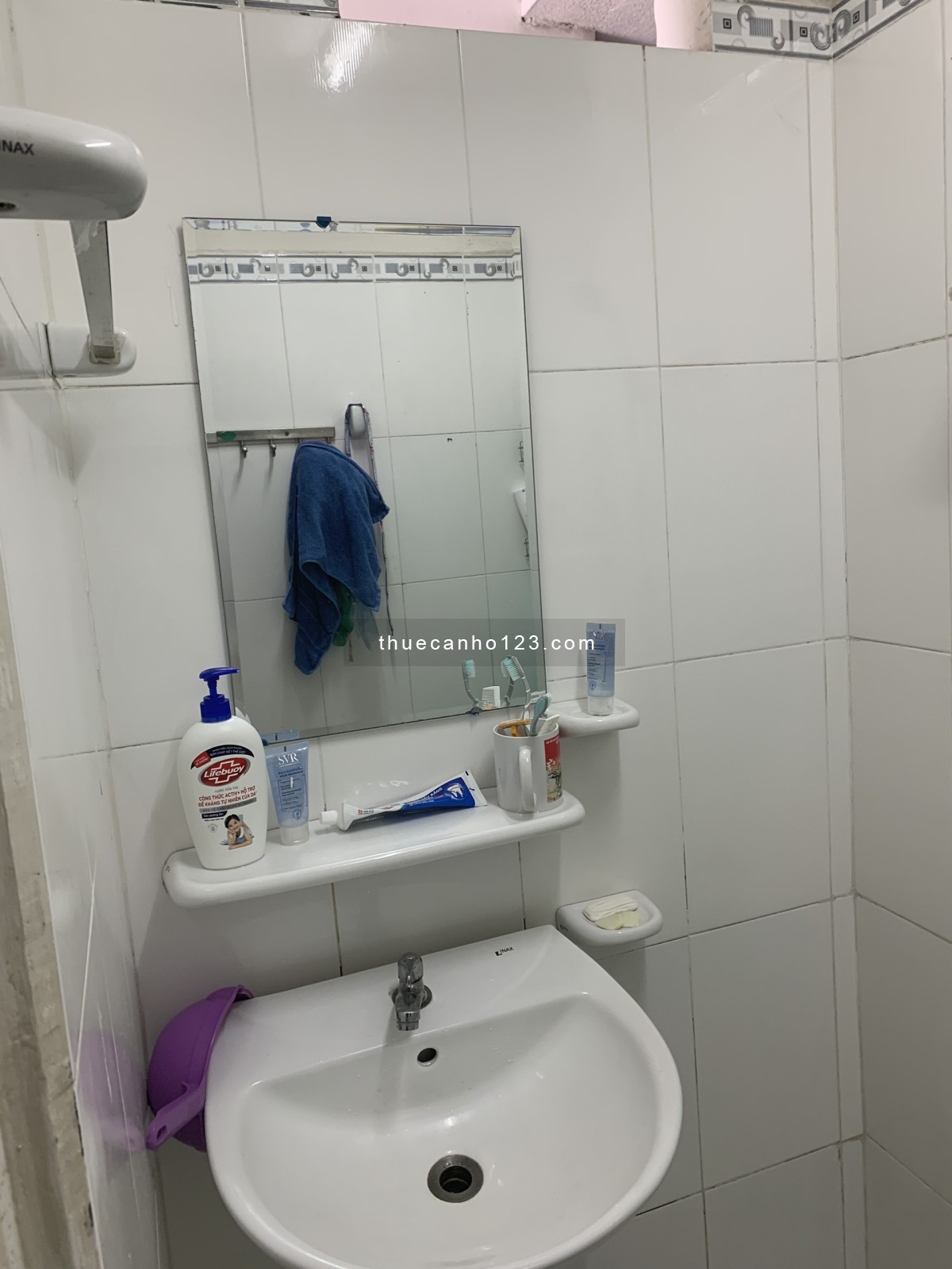 Cho thuê chung cư Thái An 6, lầu cao thoáng mát, view sân bay