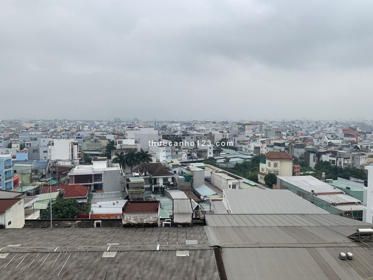 Cho thuê chung cư Thái An 6, lầu cao thoáng mát, view sân bay