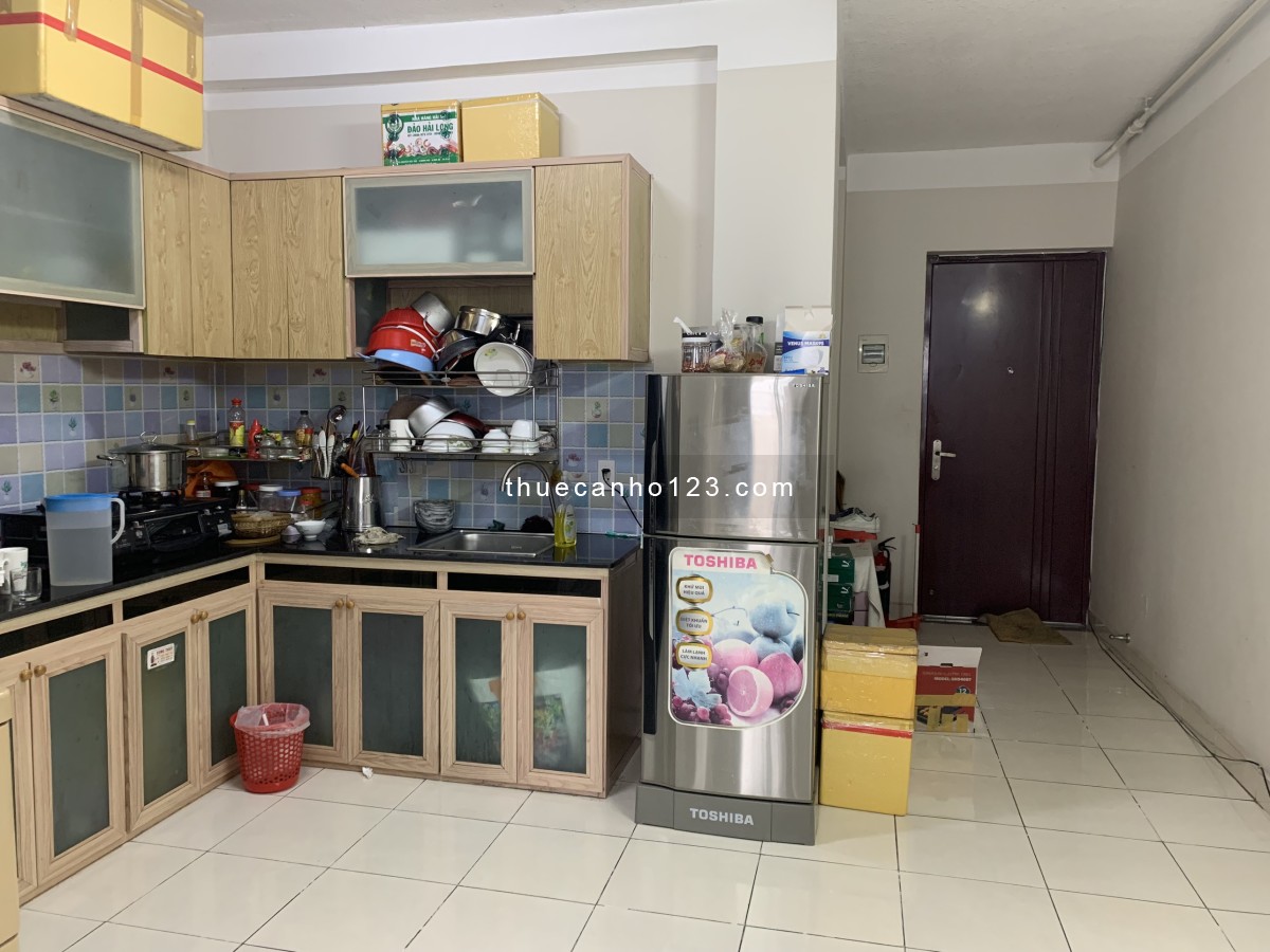 Cho thuê chung cư Thái An 6, lầu cao thoáng mát, view sân bay