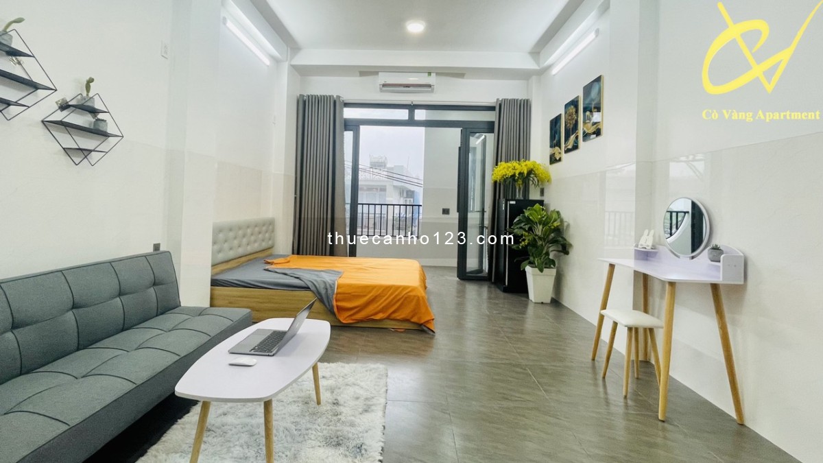 Căn hộ studio balcony Ngay chợ Thị Nghè, ĐH Văn Lang, giáp Q1