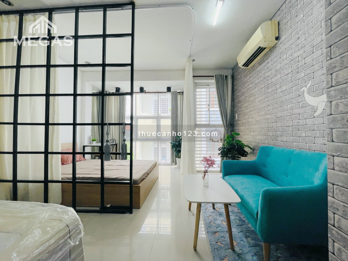 Cho thuê căn hộ Studio quận 1, nội thất mới 100%, có máy giặt riêng ngay Cống Quỳnh - Nguyễn Trãi