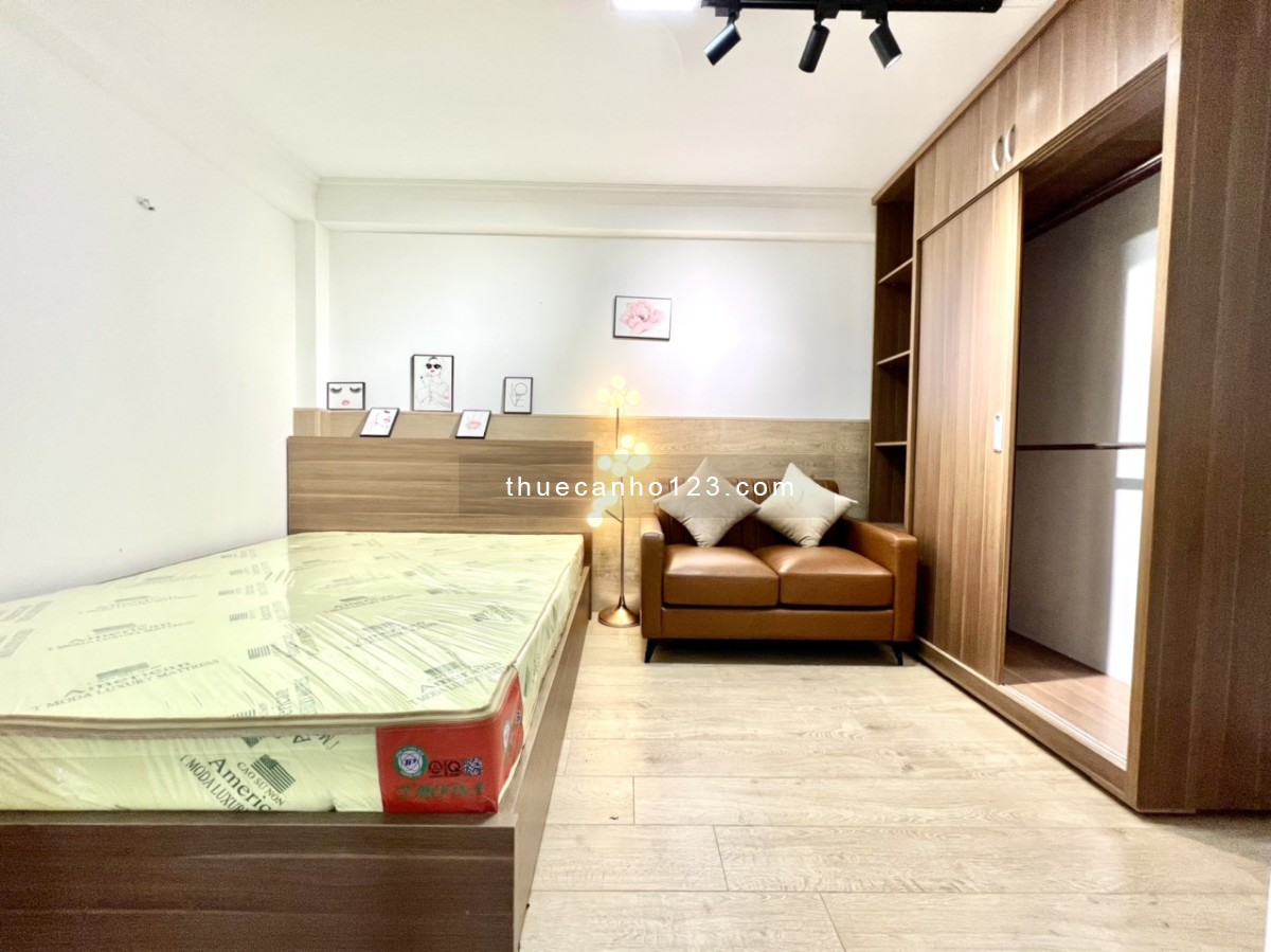 Khai trương căn hộ mới studio 1PN luxury từ 9 - 12tr, thiết kế sang trọng, full nội thất cao cấp