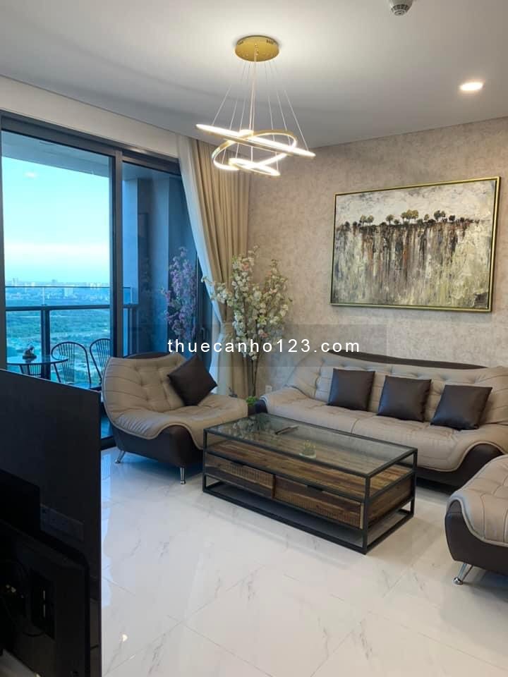 Cho thuê căn hộ 3 phòng ngủ tầng cao, 123m2, Sunwah Pearl