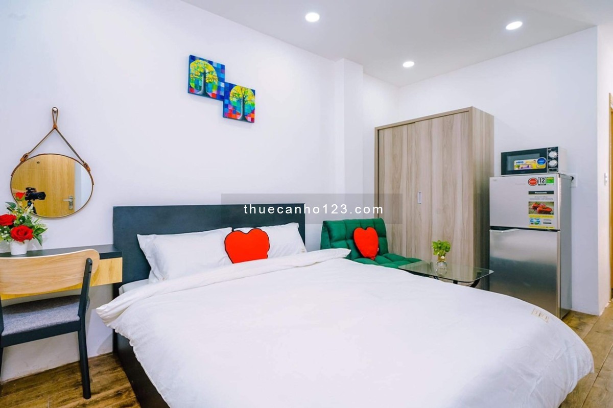 Căn hộ studio view thoáng gần trường đại học mở - Chợ Đakao