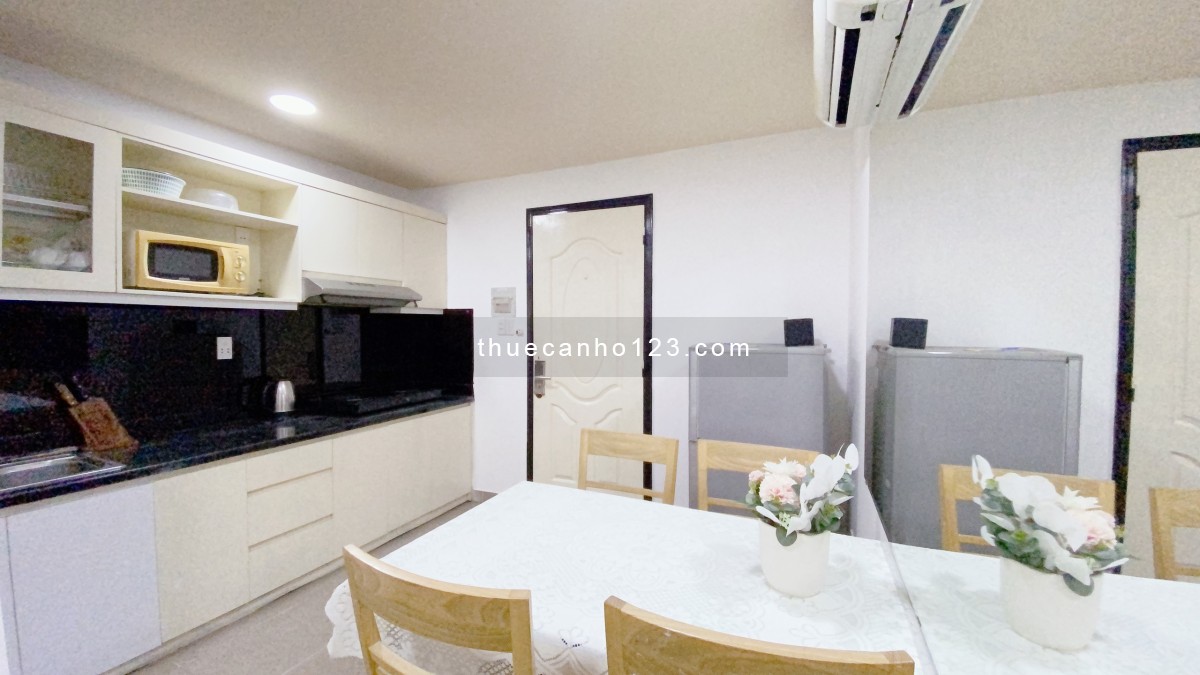 Cho thuê căn hộ 2 phòng ngủ Hai Bà Trưng Quận 3