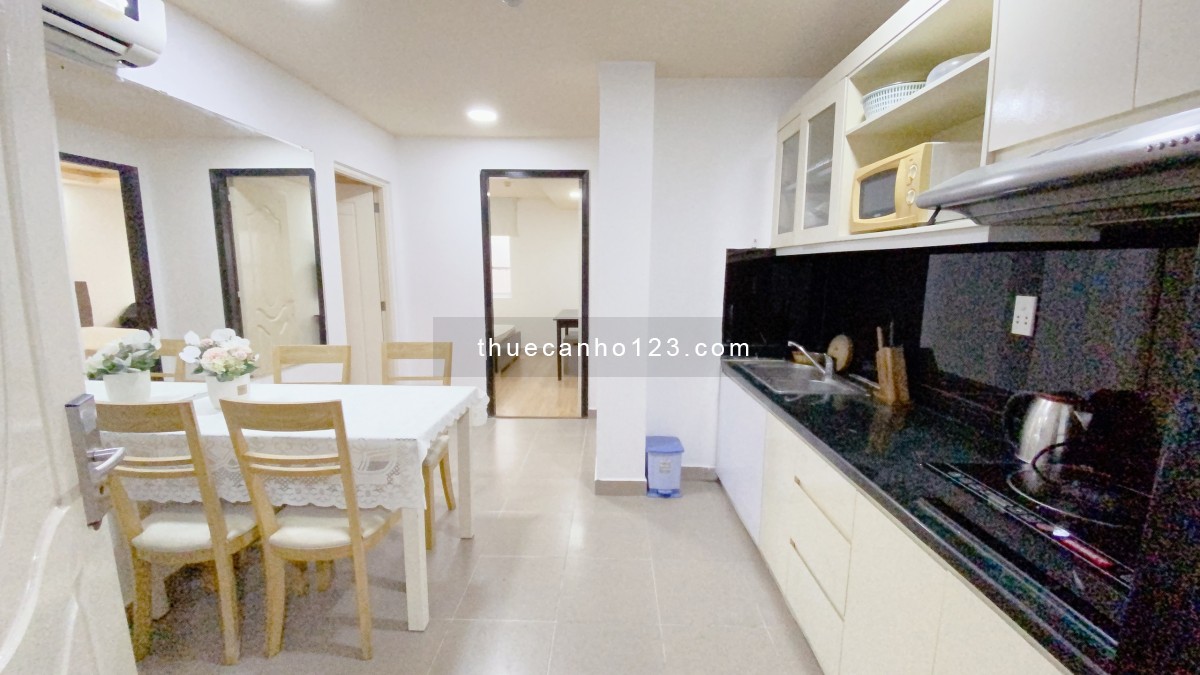 Cho thuê căn hộ 2 phòng ngủ Hai Bà Trưng Quận 3
