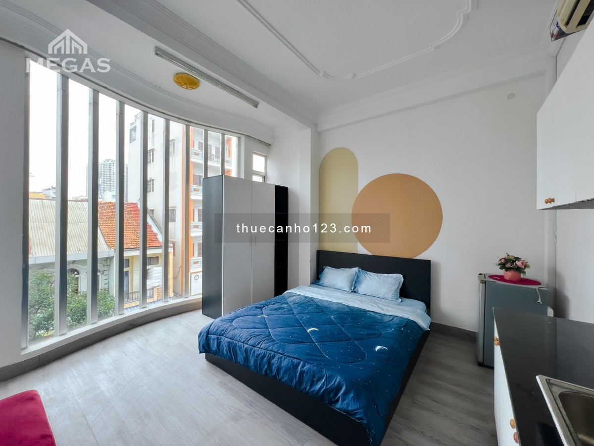 Căn hộ quận 1, full nội thất, hướng sáng, thang máy & hầm xe an ninh