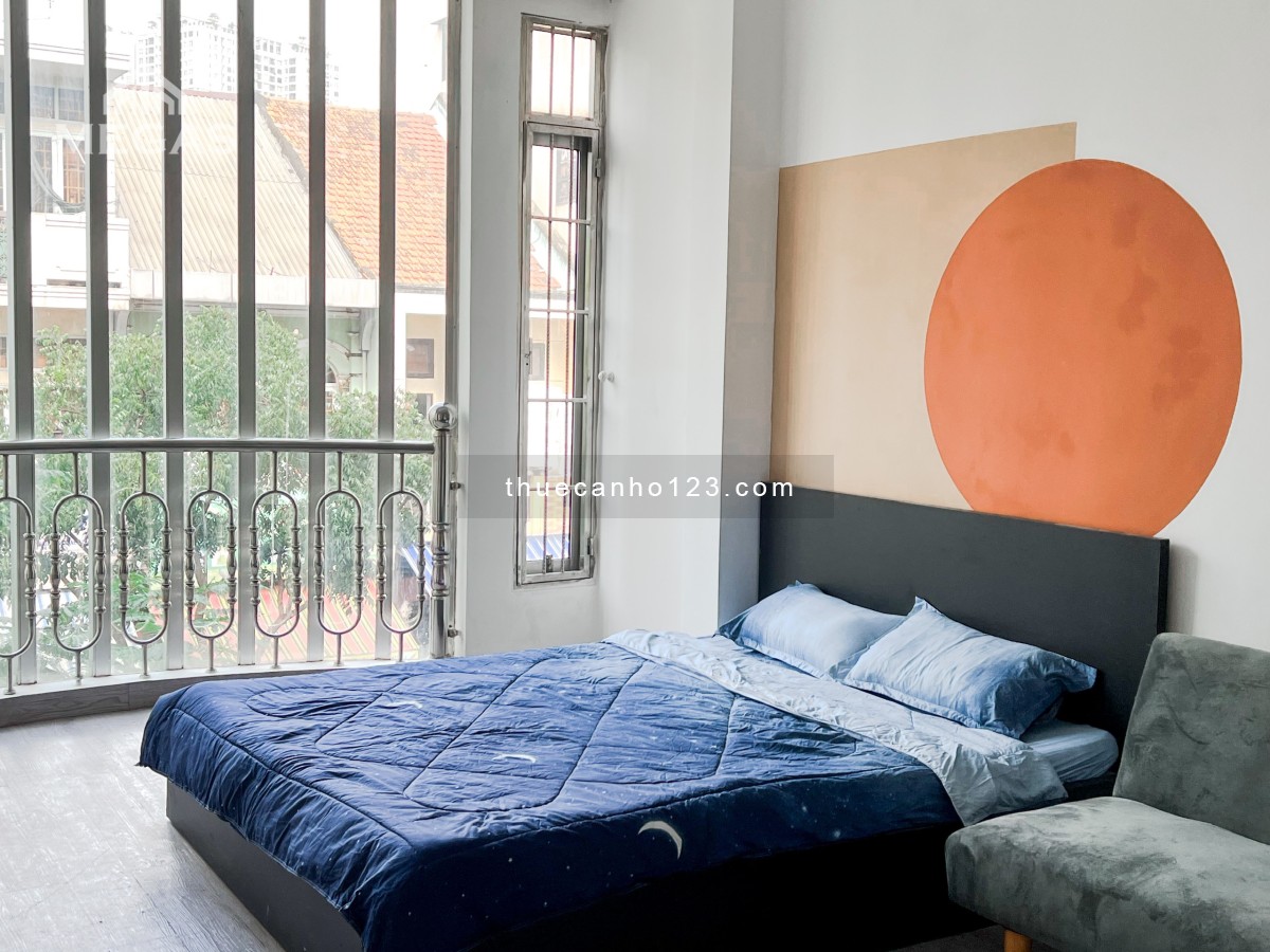 Căn hộ quận 1, full nội thất, hướng sáng, thang máy & hầm xe an ninh