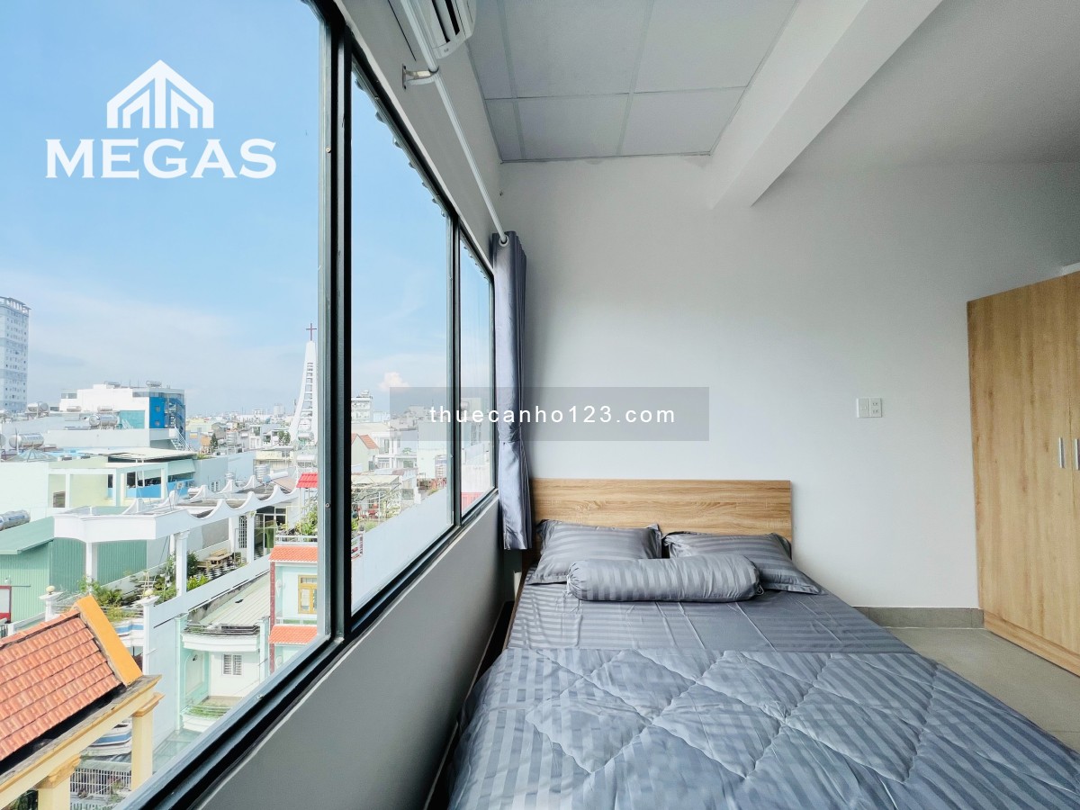 Căn hộ full nội thất - bancol riêng ngay Đường 3 tháng 2 - Lý Thường Kiệt