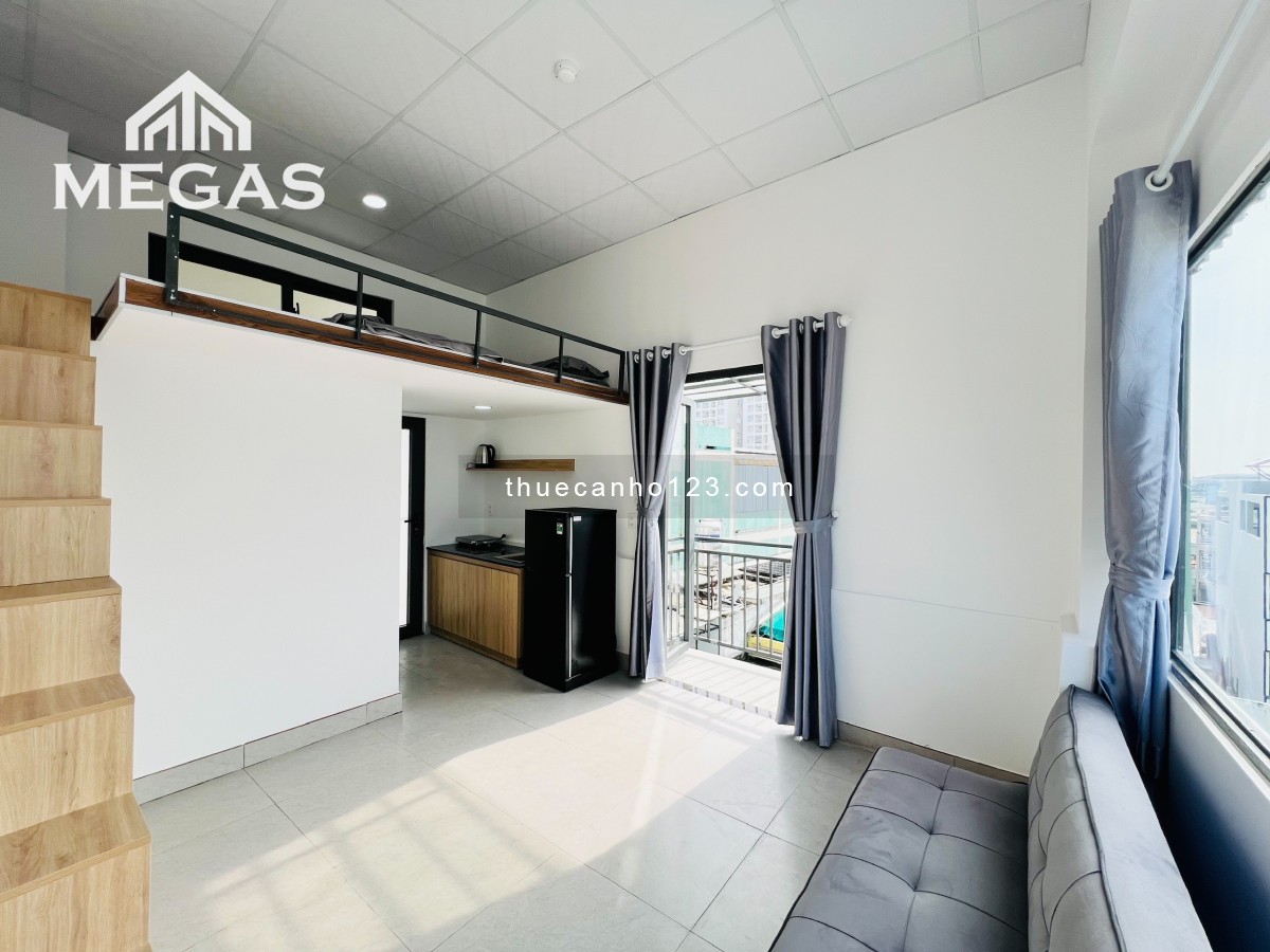 Căn hộ full nội thất - bancol riêng ngay Đường 3 tháng 2 - Lý Thường Kiệt