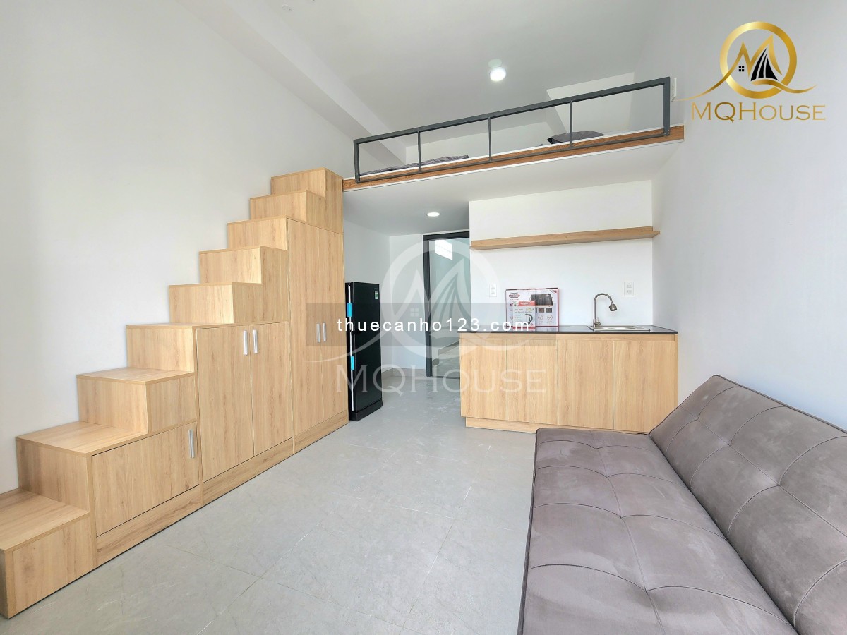 Căn hộ duplex/studio mới 100% - full NT - bancol & cửa sổ lớn - gần Tân Phú, Q10, Tân Bình, Q6,...