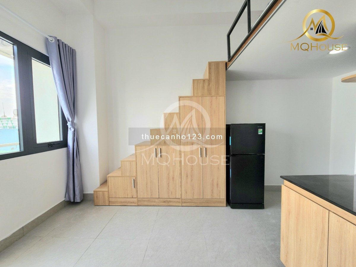 Căn hộ duplex/studio mới 100% - full NT - bancol & cửa sổ lớn - gần Tân Phú, Q10, Tân Bình, Q6,...