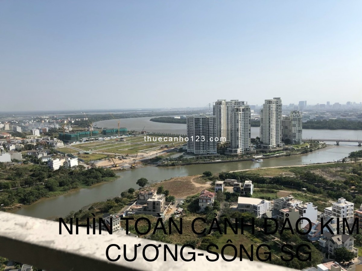 Cho thuê căn hộ 2 phòng ngủ đẹp - view sông - Sun Avenue Quận 2