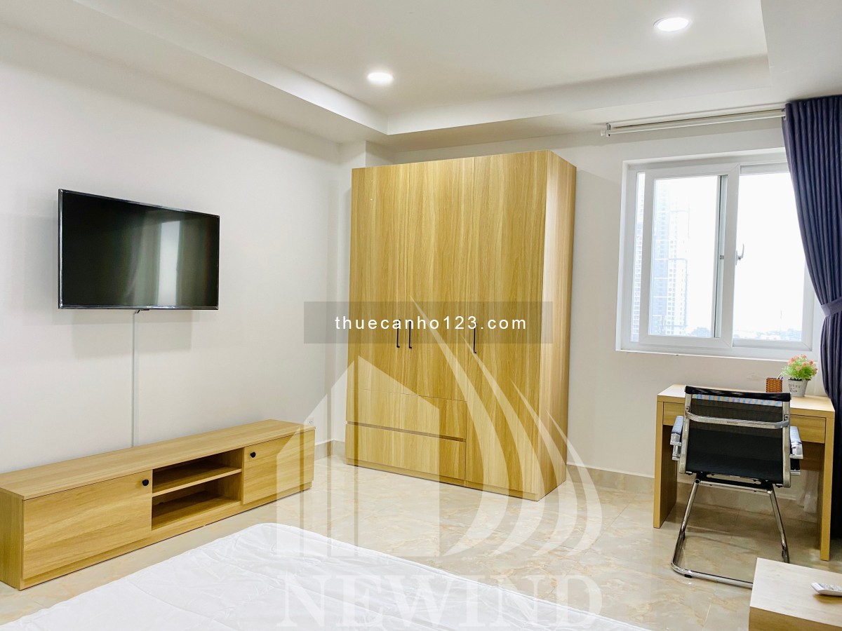 Tưng bừng khai trương căn hộ Studio/1PN riêng Full nội thất gần Crescent Mall, KCX Tân Thuận,VNG Q.7