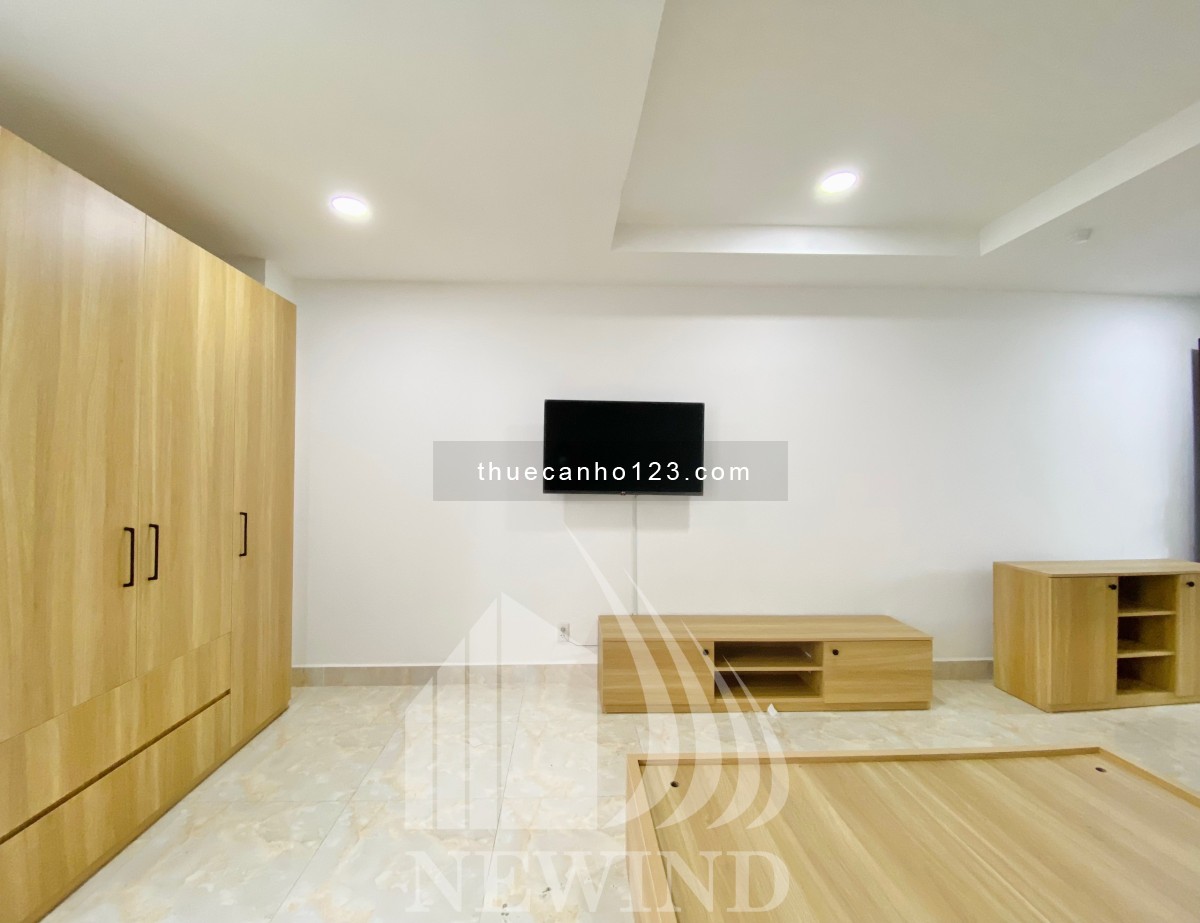 Tưng bừng khai trương căn hộ Studio/1PN riêng Full nội thất gần Crescent Mall, KCX Tân Thuận,VNG Q.7