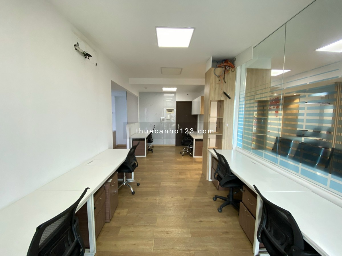 Căn hộ Officetel đập thông cho thuê dt 102m2 full NT VP Sun Avenue