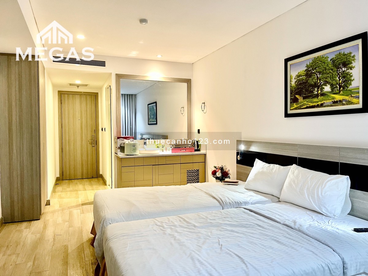 Cho thuê căn hộ dịch vụ cách Bình Thạnh, Quận 1 chỉ 15 phút đi xe