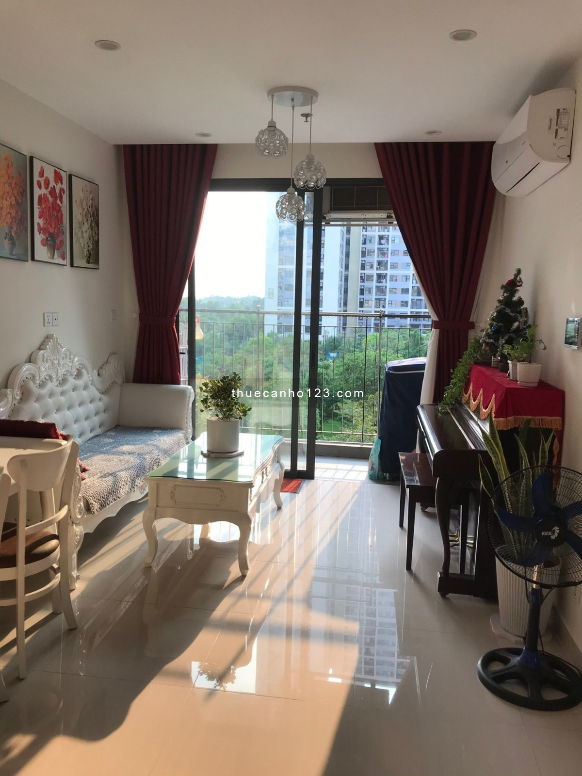 Cho thuê 1PN + Vinhomes Grand Park Quận 9 ngắn hạn theo ngày - Nội Thất Châu Âu