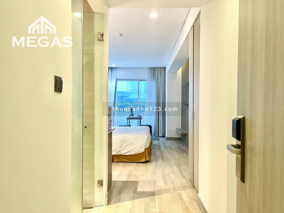 Cho thuê căn hộ dịch vụ cách Bình Thạnh, Quận 1 chỉ 15 phút đi xe