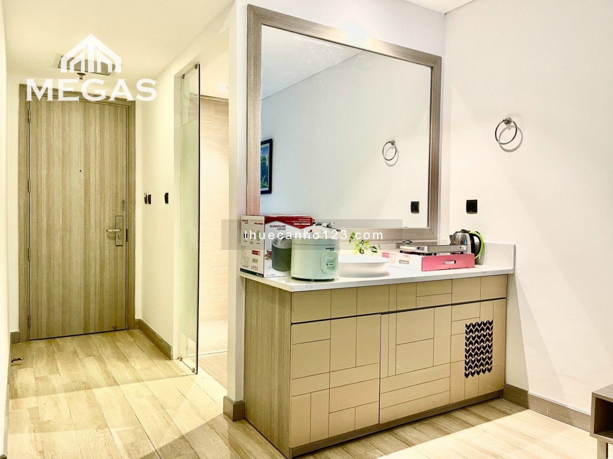 Cho thuê căn hộ dịch vụ cách Bình Thạnh, Quận 1 chỉ 15 phút đi xe