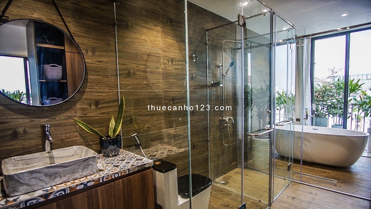 C.Hộ Luxury 1PN Style Indochine Balcony View Landmark 81| 0827405015